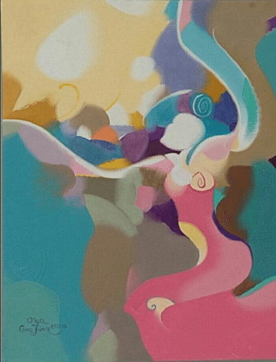 34x45 cm Tüab - Olga Grafova Dilek