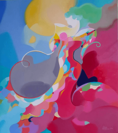 80x90 cm Tüab - Olga Grafova Dilek